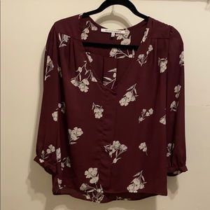 Maroon Blouse